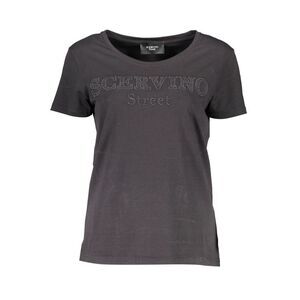 Scervino Street Black Cotton Women Women's T-Shirt